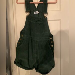 Princess Polly Women’s green overalls- US size 10/L